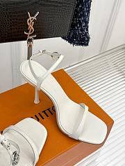 Louis Vuitton High Heels In White - 3