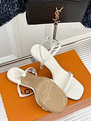 Louis Vuitton High Heels In White - 4