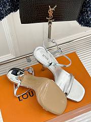 Louis Vuitton High Heels In Silver - 6