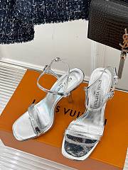 Louis Vuitton High Heels In Silver - 2