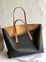 Givenchy Black GV Shopper Tote - 1