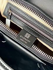 Givenchy Mini Antigona bag in Box leather dark blue - 3