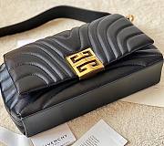 Givenchy Small 4G Liquid bag in quilted leather black - 6