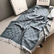 Gucci GG jacquard knitted scarf 06 - 6