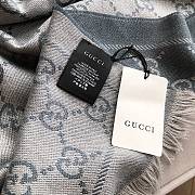 Gucci GG jacquard knitted scarf 06 - 4