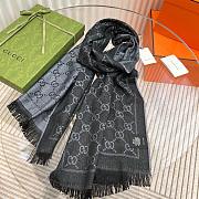 Gucci GG jacquard knitted scarf 05 - 5