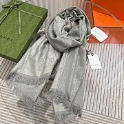 Gucci GG jacquard knitted scarf 03 - 6