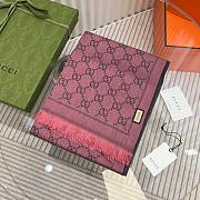 Gucci GG jacquard knitted scarf 02 - 6