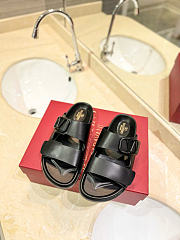 Valentino Sandals In Black - 1