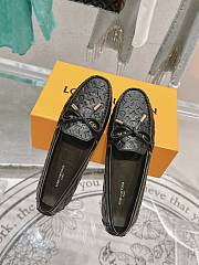 Louis Vuitton Driver Mocassin Shoes Black - 4