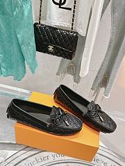 Louis Vuitton Driver Mocassin Shoes Black - 2