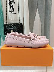 Louis Vuitton Driver Mocassin Shoes Pink - 4