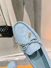 Louis Vuitton Driver Mocassin Shoes Blue - 2