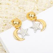 Celine Moon Earrings In Gold - 2