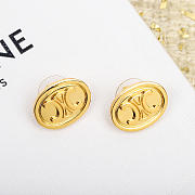 Celine Earrings In Gold - 1