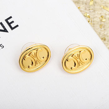 Celine Earrings In Gold