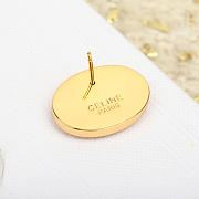 Celine Earrings In Gold - 5