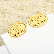 Celine Earrings In Gold - 3