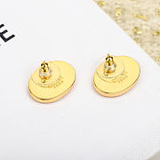 Celine Earrings In Gold - 4