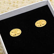 Celine Earrings In Gold - 2