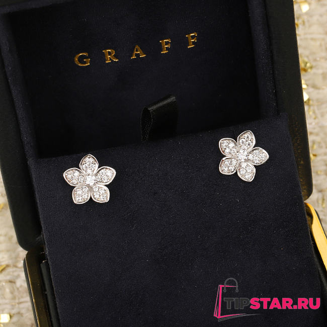 Graff Wild Flower Earrings - 1