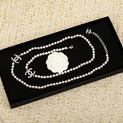 Chanel Necklace With Pearl - 1