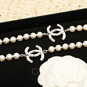 Chanel Necklace With Pearl - 4