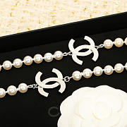 Chanel Necklace With Pearl - 2