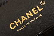 Chanel Classic Flapbag Lambskin Leather In Black Size 25.5*14.5*6 cm - 2