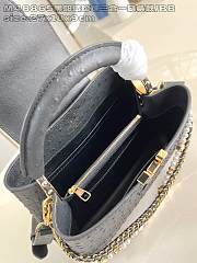 Louis Vuitton Capucines BB Trilogy Taurillon In Black - 6