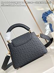 Louis Vuitton Capucines mini Trilogy Taurillon In Black - 4