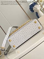 Louis Vuitton Capucines BB Trilogy Taurillon In White - 2