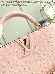 Louis Vuitton Capucines BB Trilogy Taurillon In Pink - 6