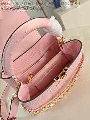 Louis Vuitton Capucines BB Trilogy Taurillon In Pink - 3