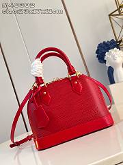 Louis Vuitton Alma BB Monogram In Red - 1