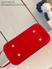 Louis Vuitton Alma BB Monogram In Red - 6