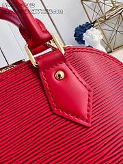 Louis Vuitton Alma BB Monogram In Red - 5