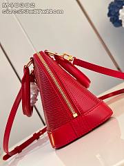 Louis Vuitton Alma BB Monogram In Red - 3