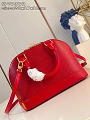 Louis Vuitton Alma BB Monogram In Red - 2