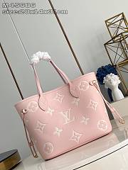 Louis Vuitton Neverfull LV Milky Way Monogram Empreinte In Pink - 1