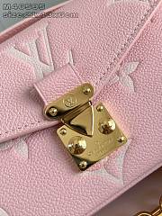 Louis Vuitton Pochette Métis East West Monogram Empreinte In Pink - 2