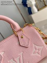 Louis Vuitton Nano Speedy Monogram Empreinte In Pink - 5