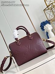 Louis Vuitton Speedy Bandoulière 25 In Burgundy M58947 - 1