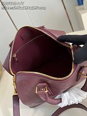 Louis Vuitton Speedy Bandoulière 25 In Burgundy M58947 - 4