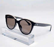 Chanel Butterfly Sunglasses Beige/Black - 1