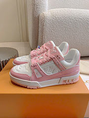 Louis Vuitton Trainer Sneaker In Pink - 5