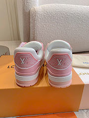 Louis Vuitton Trainer Sneaker In Pink - 4