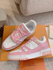 Louis Vuitton Trainer Sneaker In Pink - 3