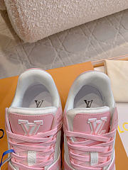 Louis Vuitton Trainer Sneaker In Pink - 2