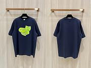 Loewe Jelly Green Snake Short Sleeves T-Shirt In Black - 6